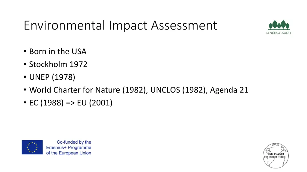 environmental impact assessment