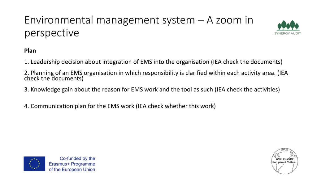 environmental management system a zoom