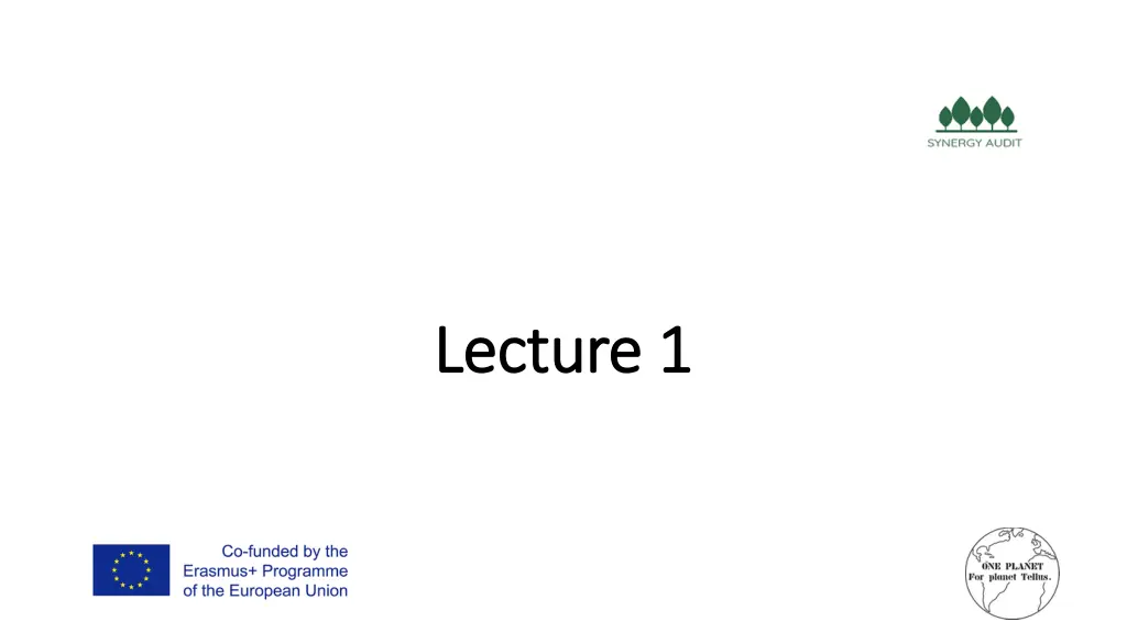 lecture 1 lecture 1