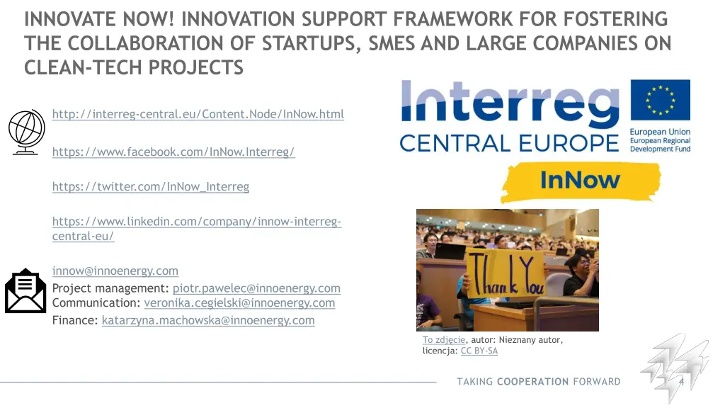 innovate now innovation support framework