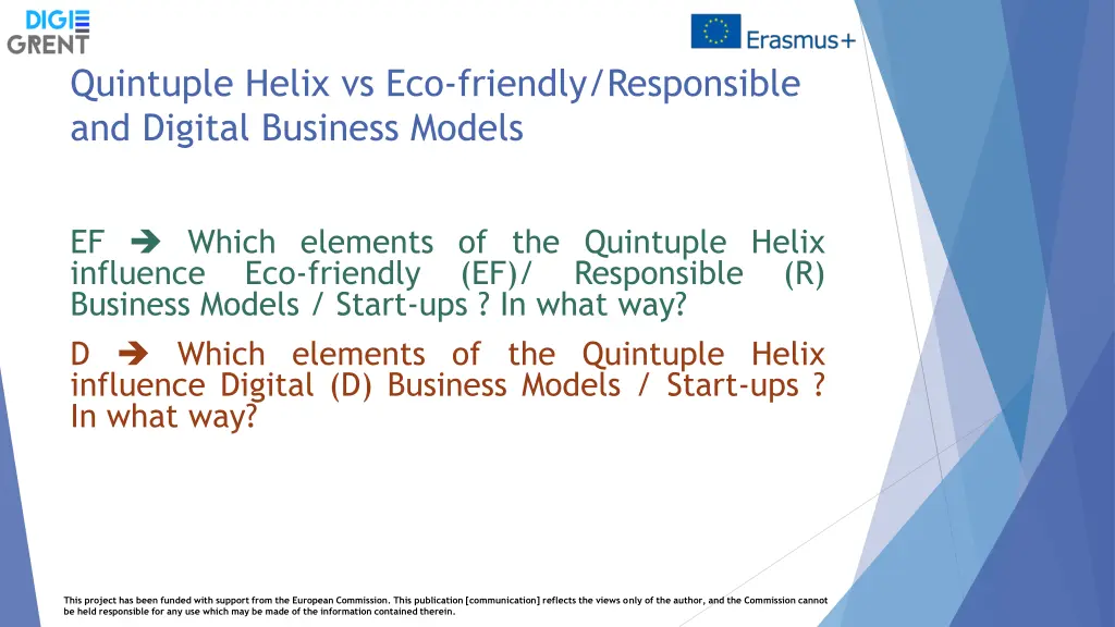 quintuple helix vs eco friendly responsible