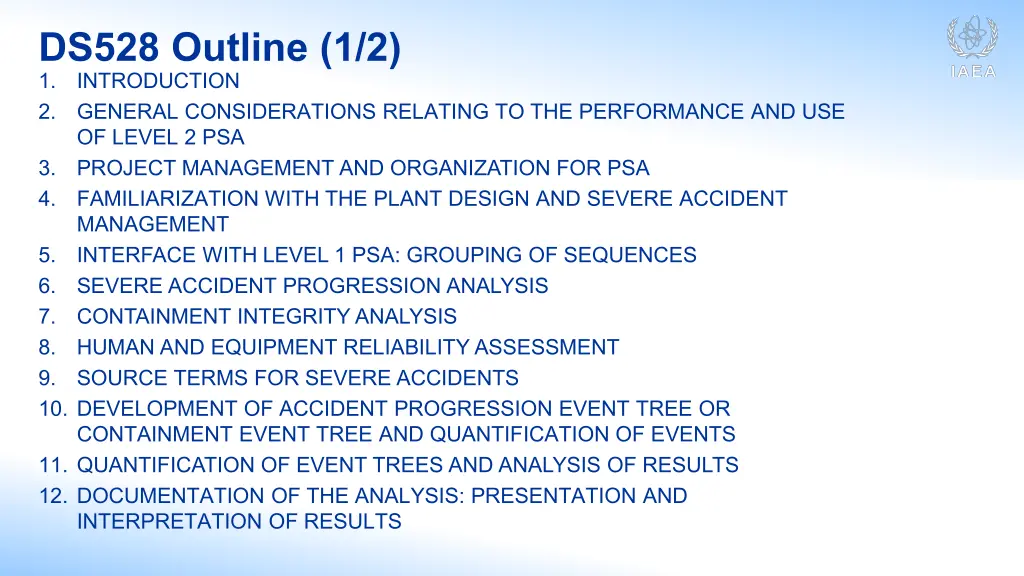 ds528 outline 1 2 1 introduction 2 general