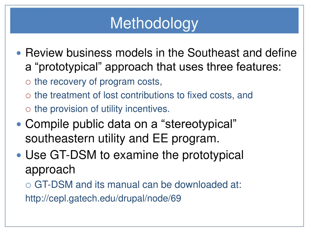 methodology