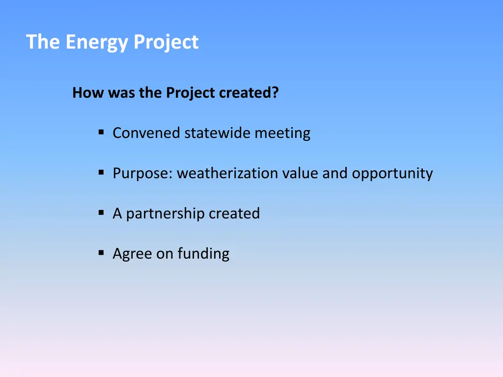 the energy project 1