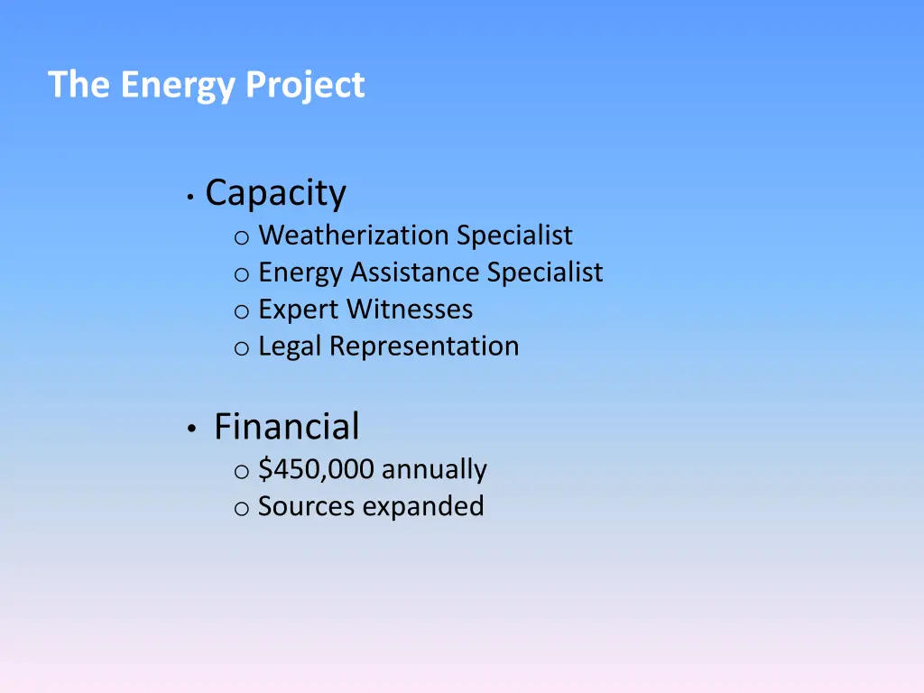 the energy project 4