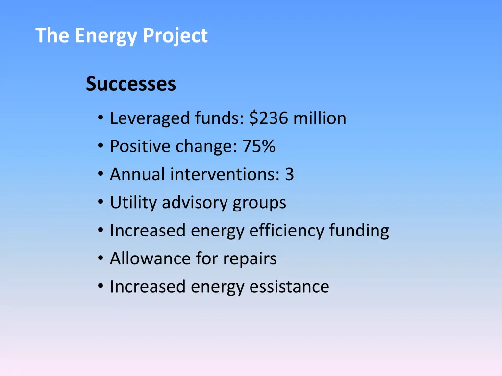 the energy project 6
