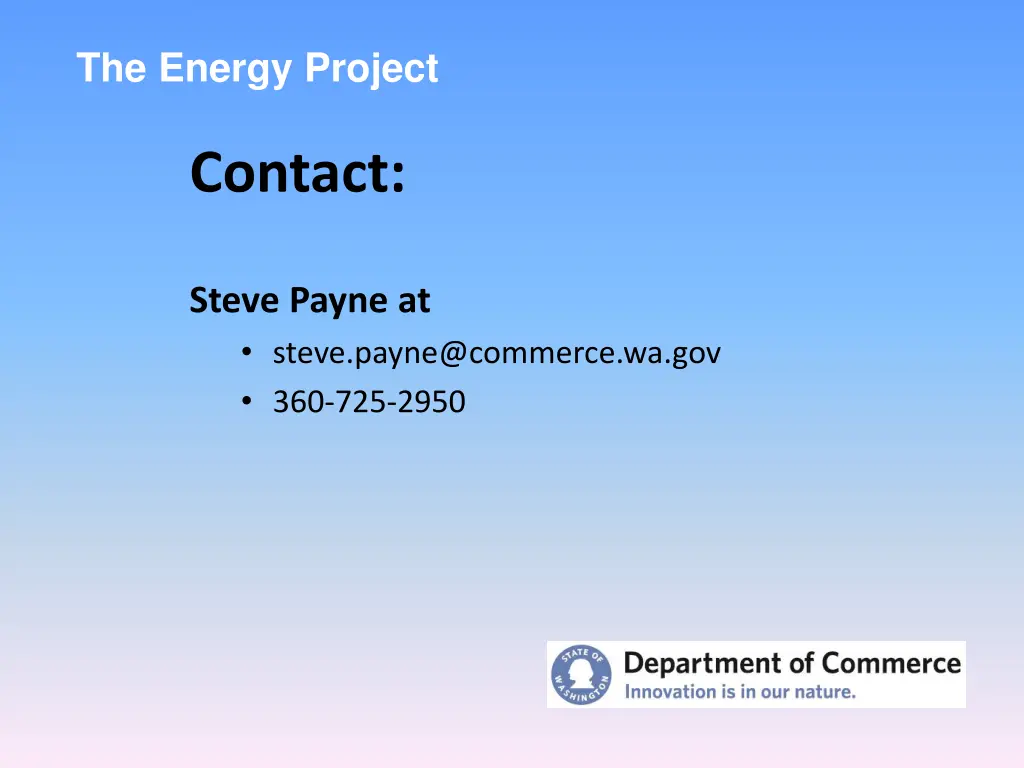 the energy project 8