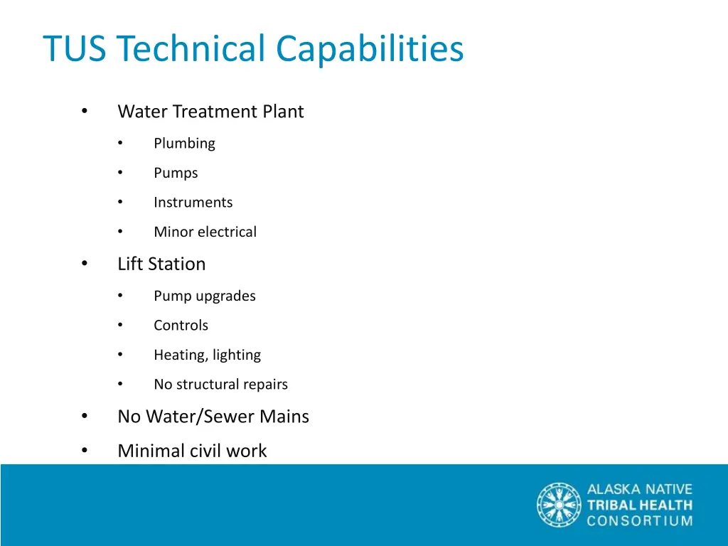 tus technical capabilities