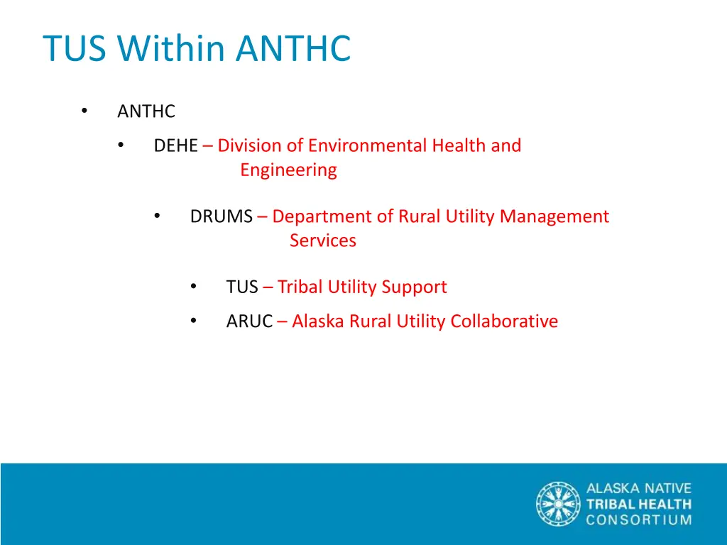 tus within anthc