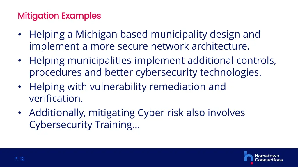 mitigation examples mitigation examples