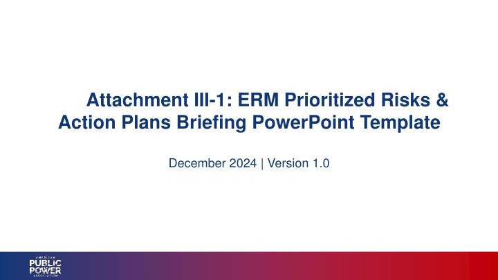 attachment iii 1 erm prioritized risks action