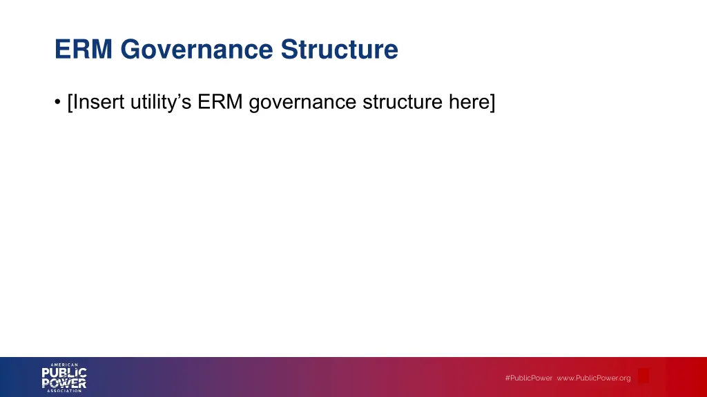 erm governance structure