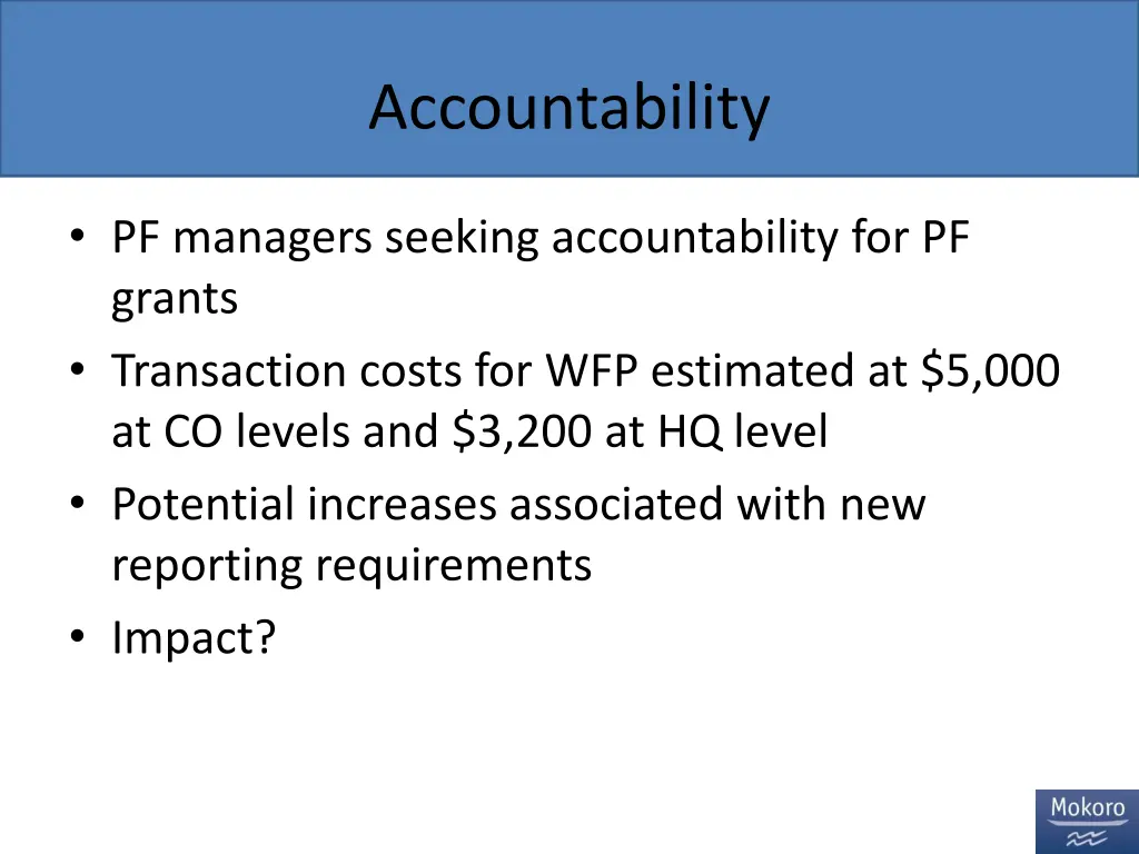 accountability