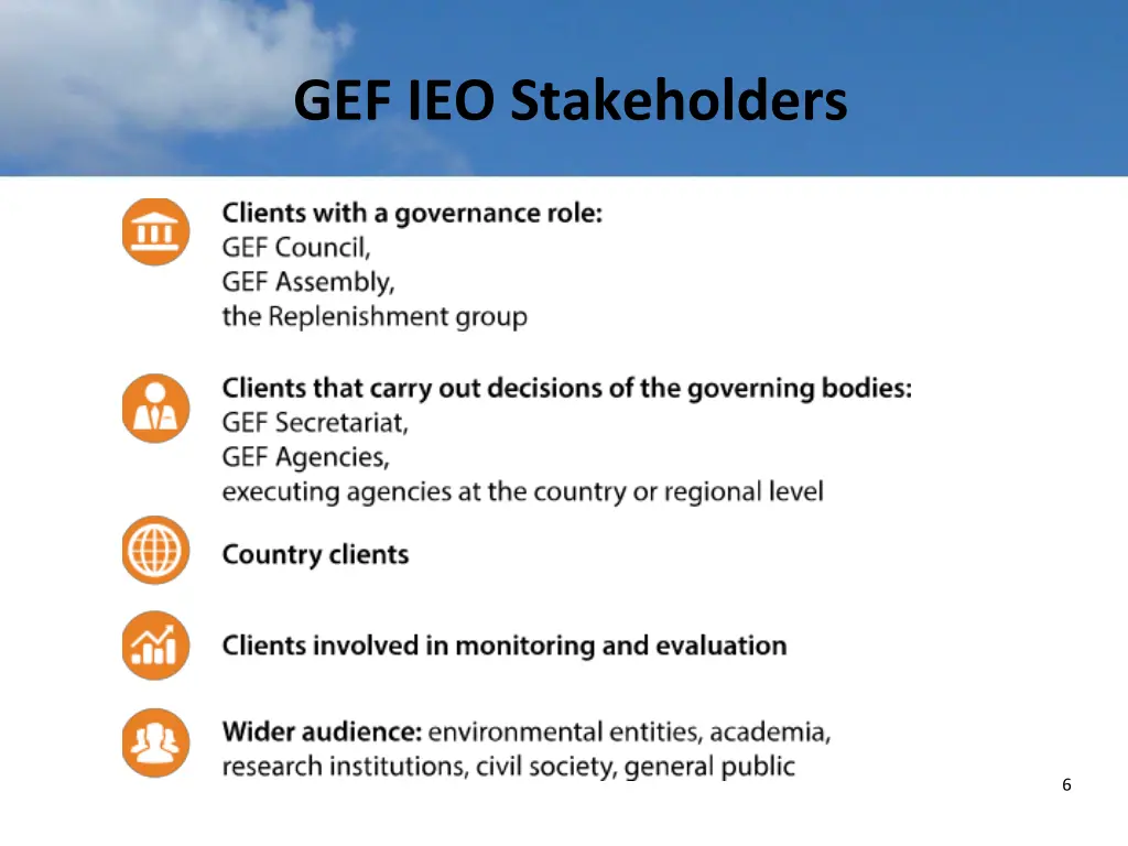 gef ieo stakeholders