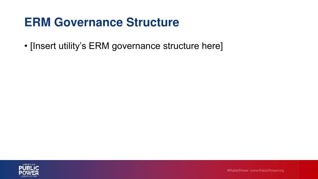 erm governance structure