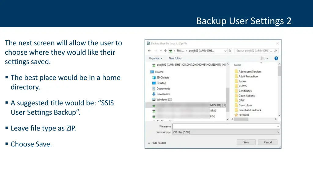 backup user settings 2