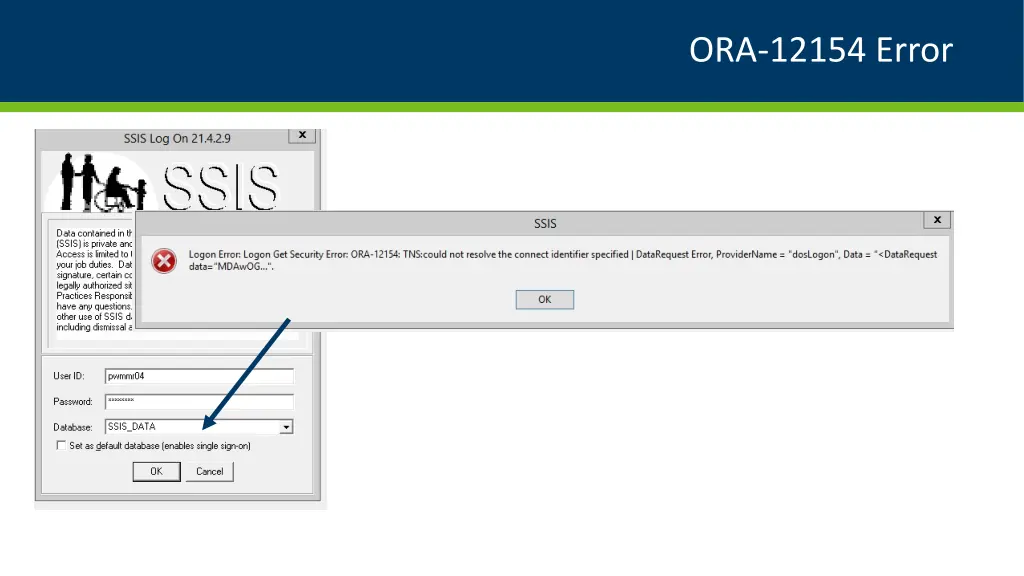 ora 12154 error