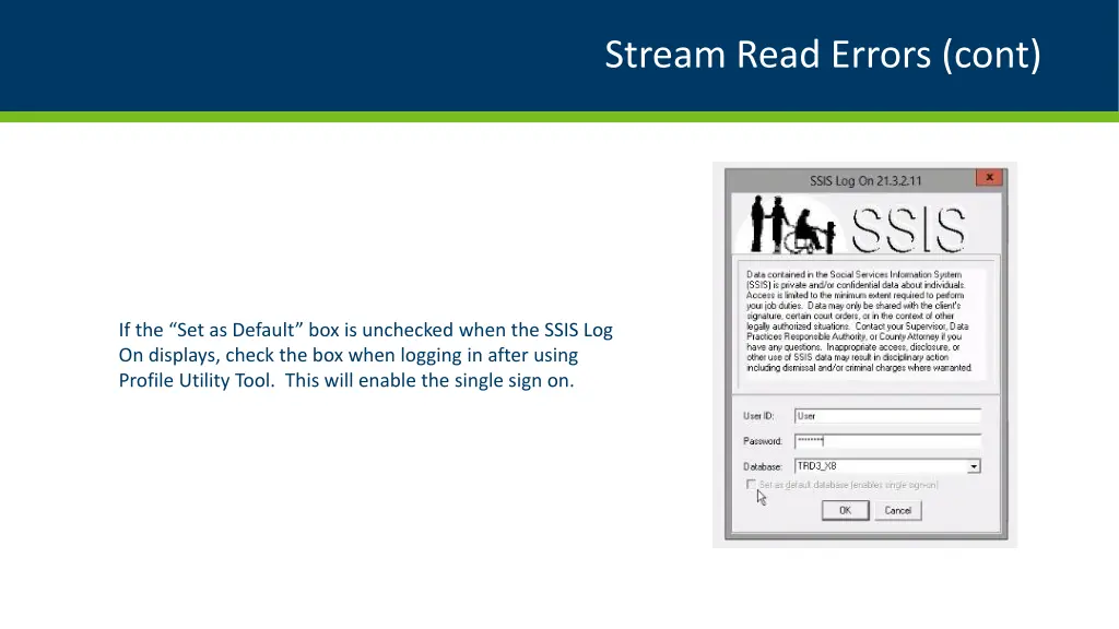 stream read errors cont