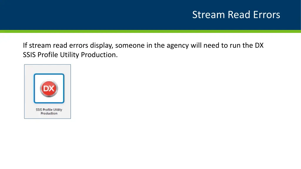 stream read errors