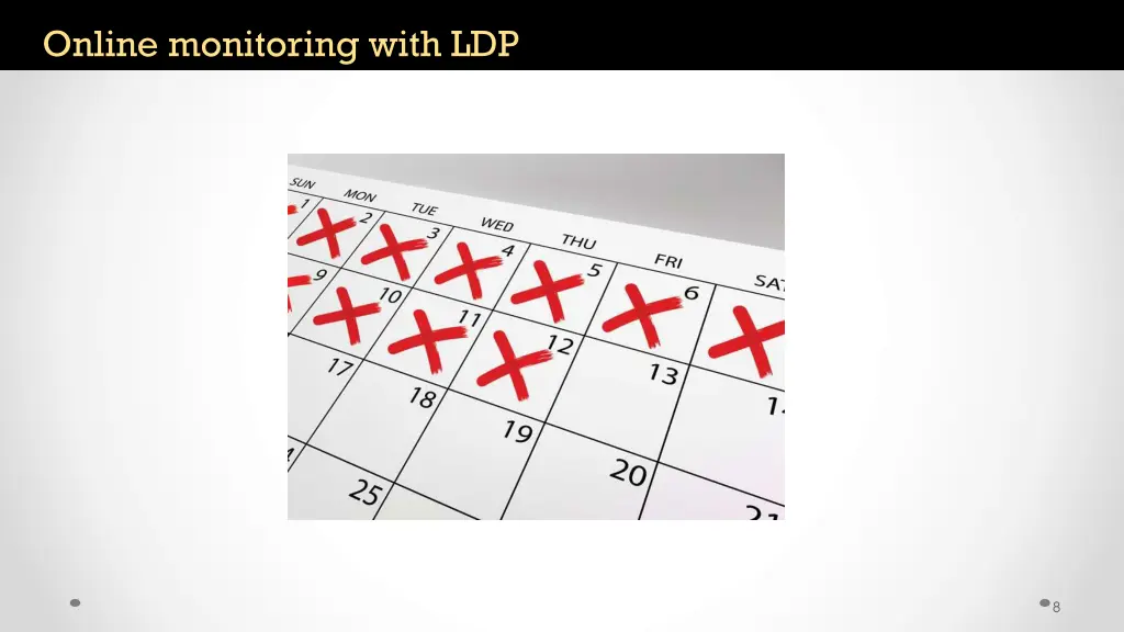 online monitoring with ldp