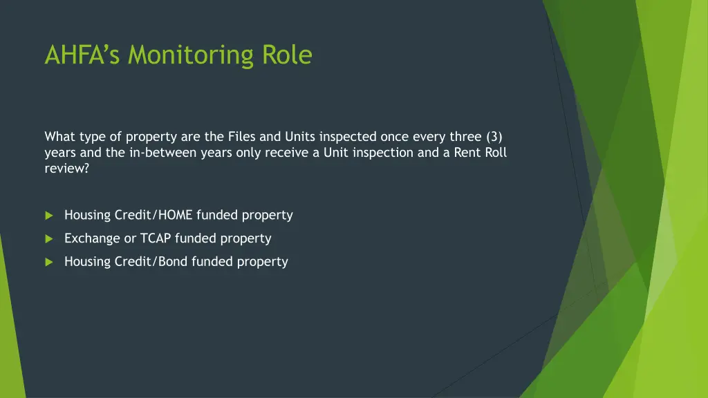 ahfa s monitoring role 1