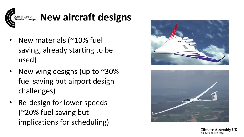 new aircraft designs