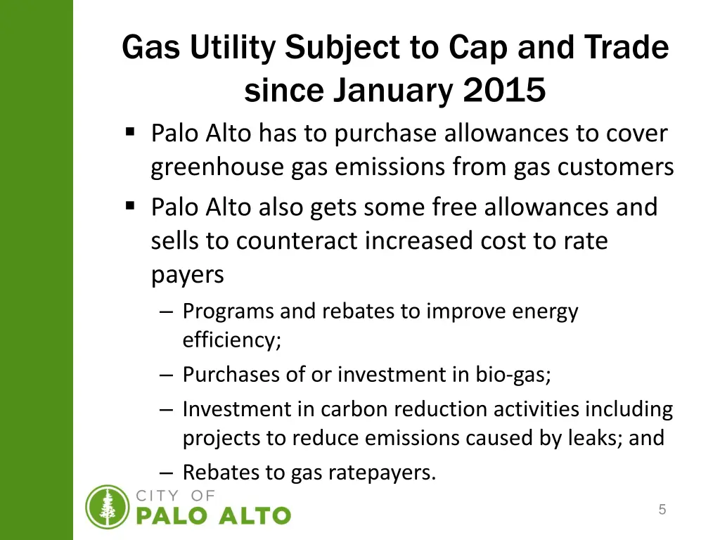 gas utility subject to cap and trade since