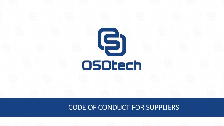 code of conduct for suppliers