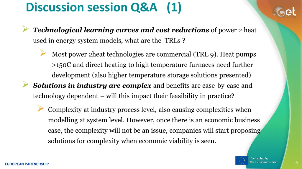 discussion session q a 1