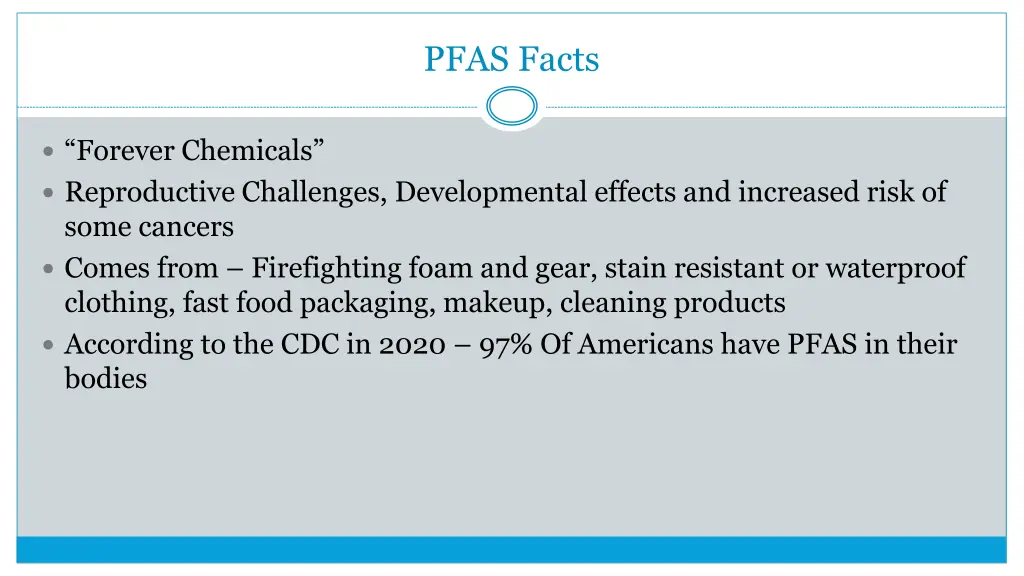 pfas facts