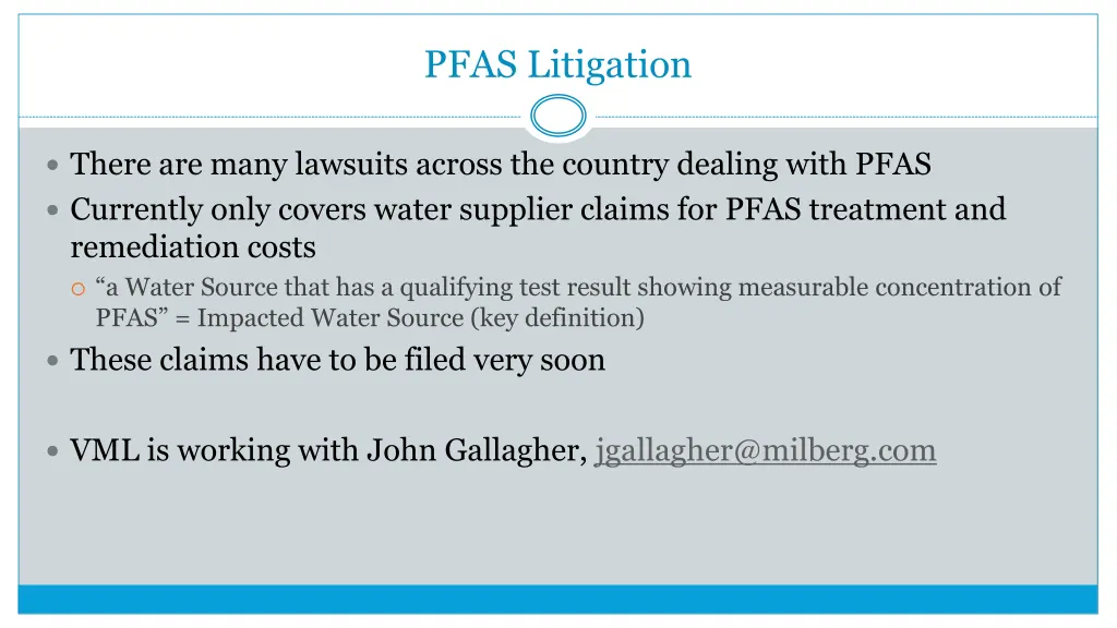 pfas litigation