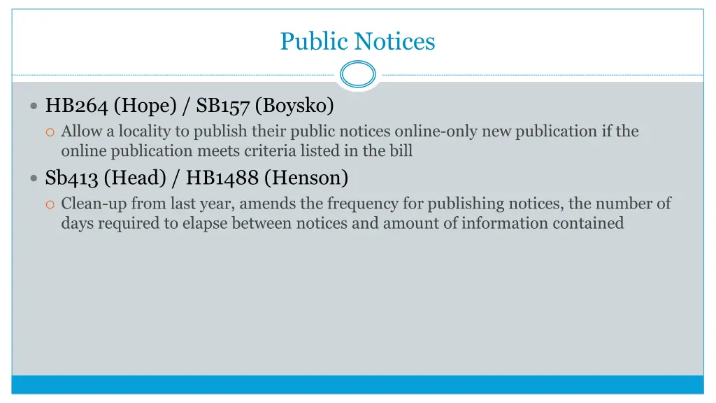 public notices
