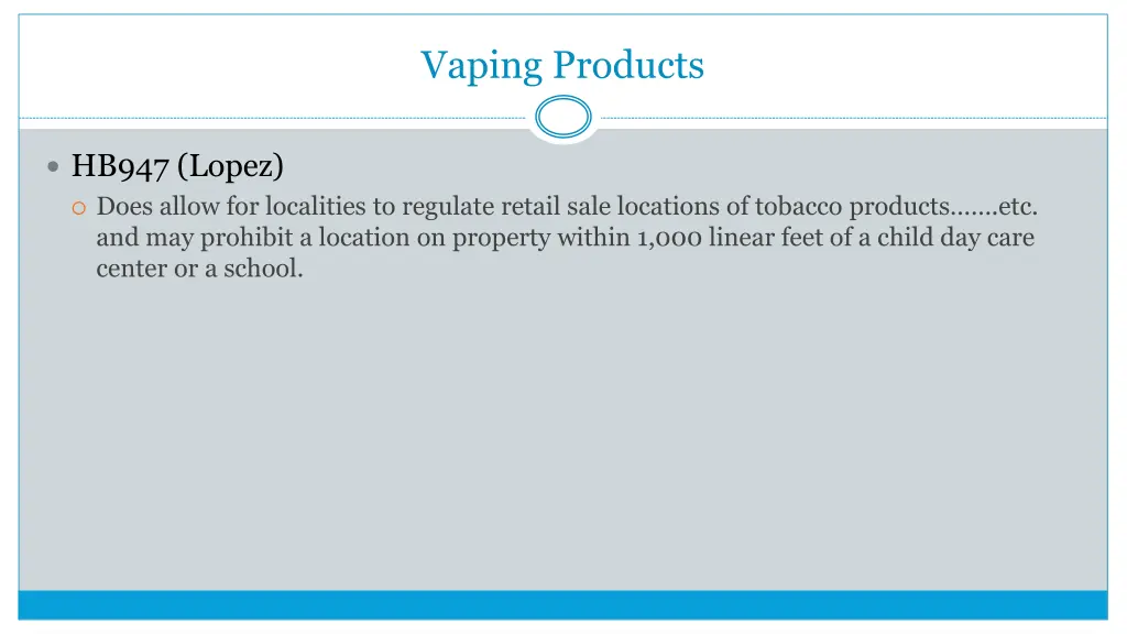 vaping products