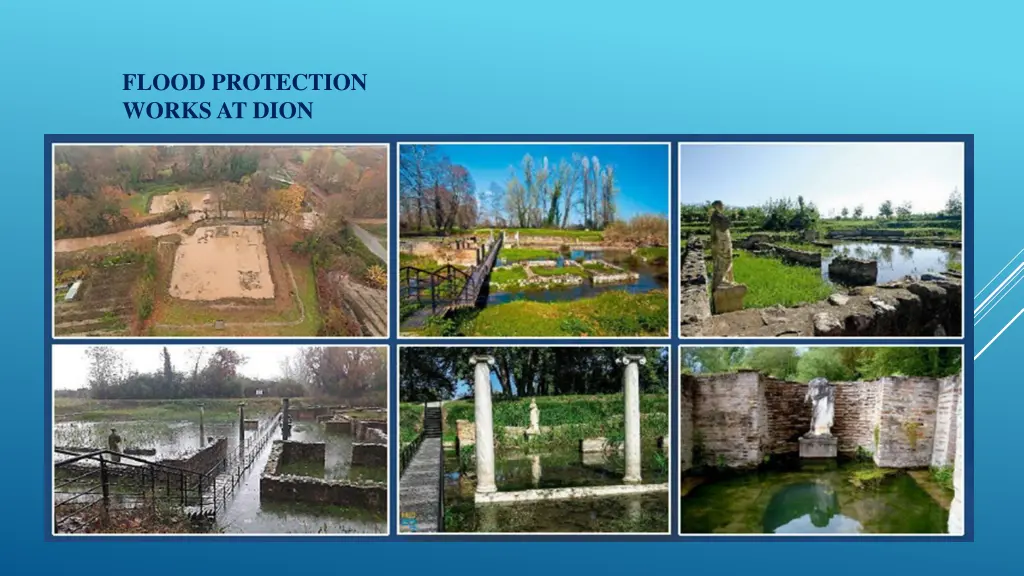 flood protection worksat dion