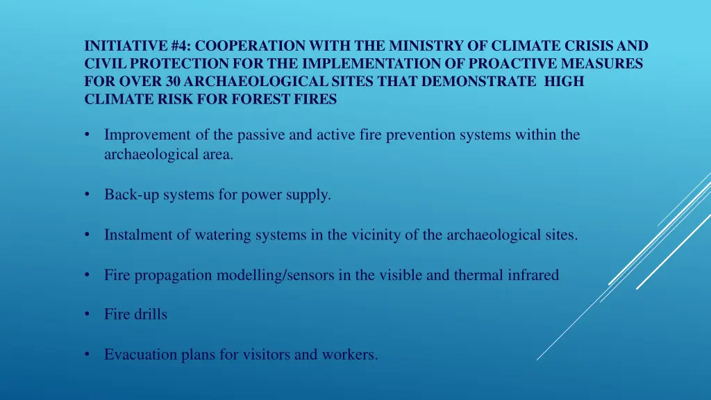 initiative 4 cooperation with the ministry