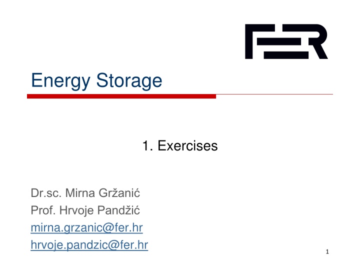 energy storage