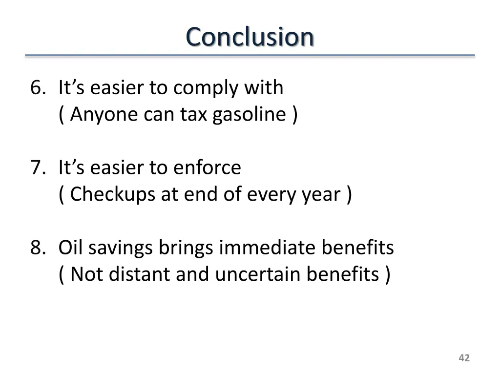conclusion 1