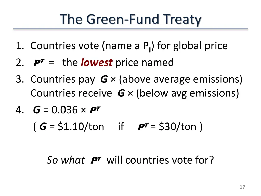 the green fund treaty