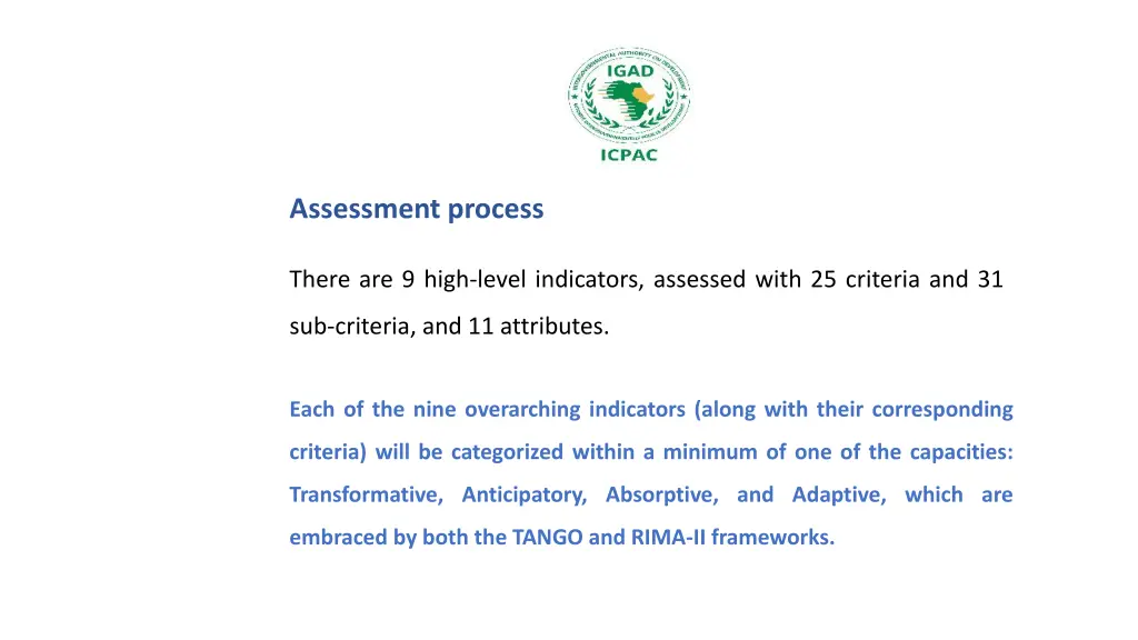 assessment process