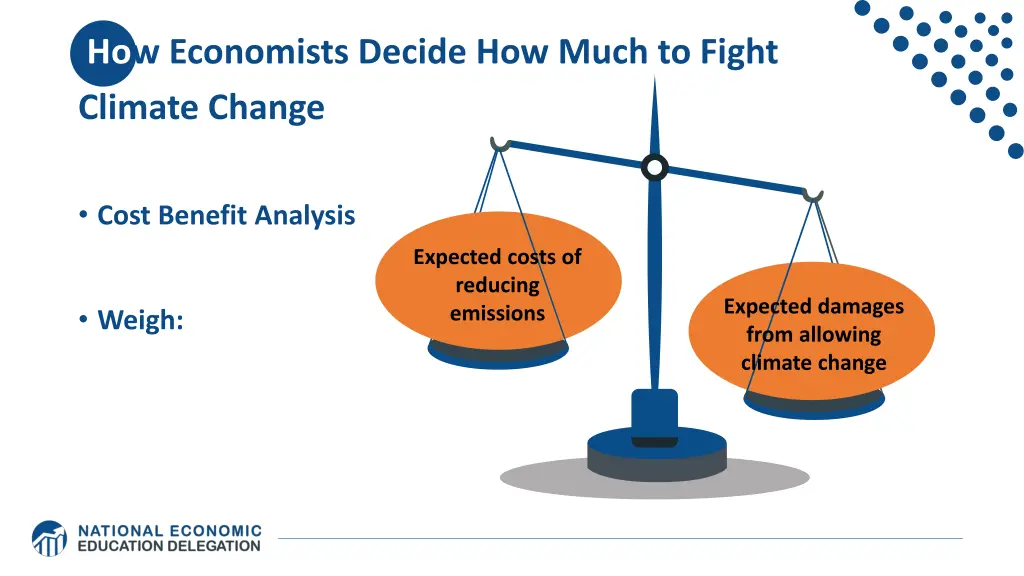 how economists decide how much to fight climate