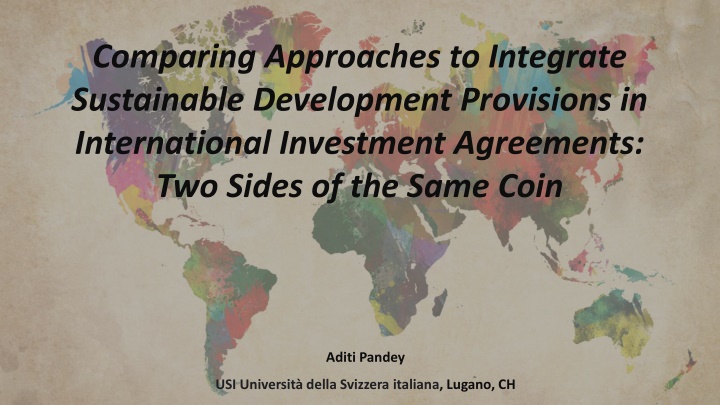 comparing approaches to integrate sustainable