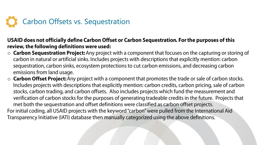 carbon offsets vs sequestration