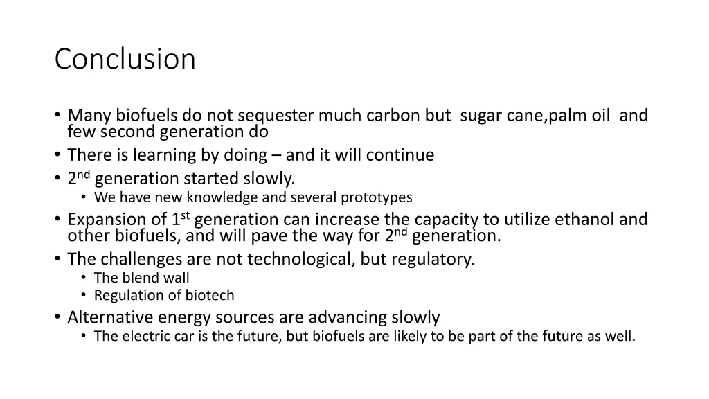 conclusion