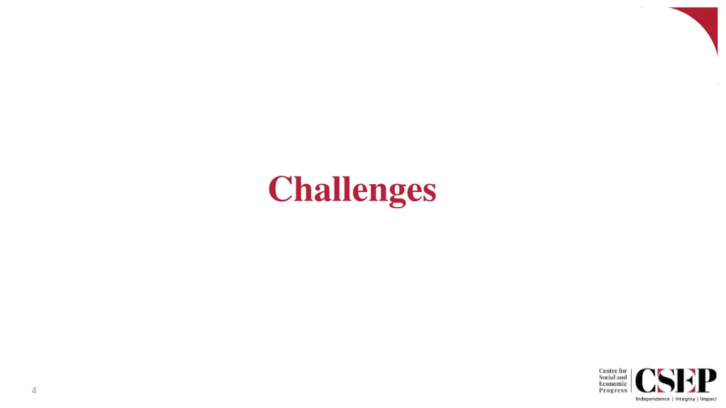 challenges