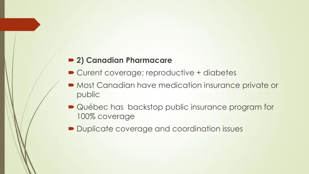 2 canadian pharmacare curent coverage