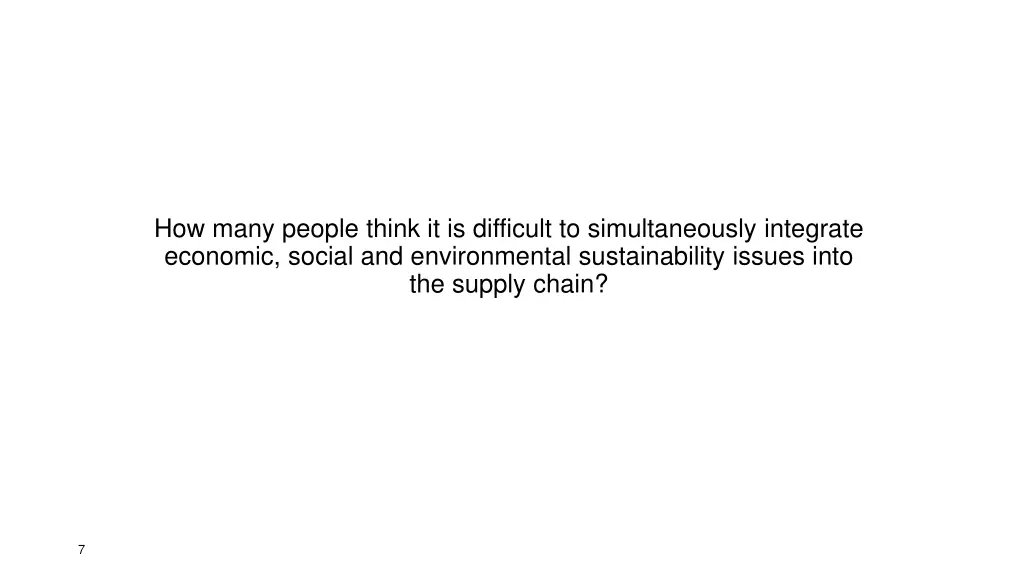 question