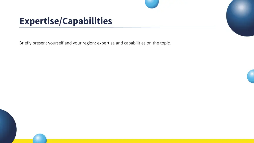 expertise capabilities