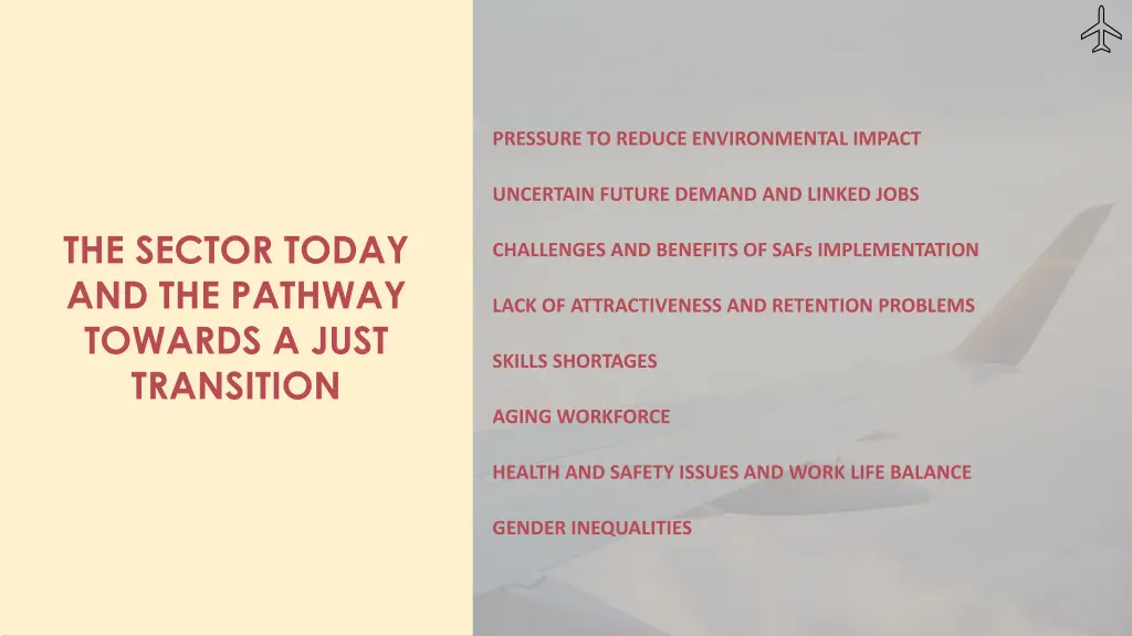pressure to reduce environmental impact