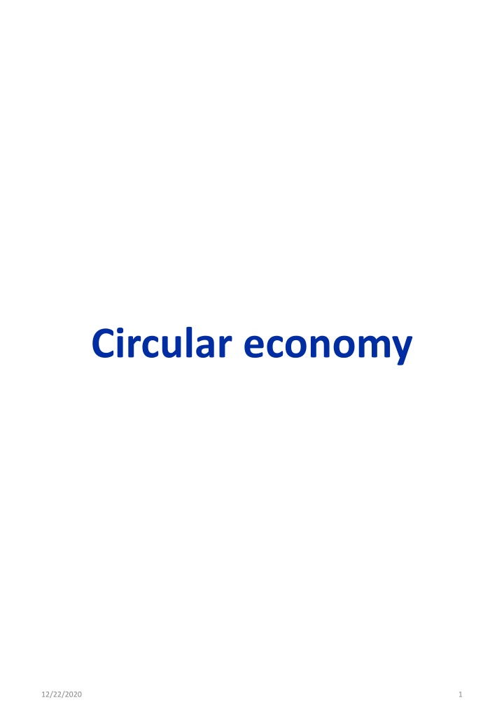 circular economy