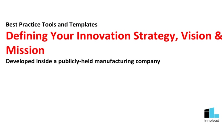 best practice tools and templates defining your